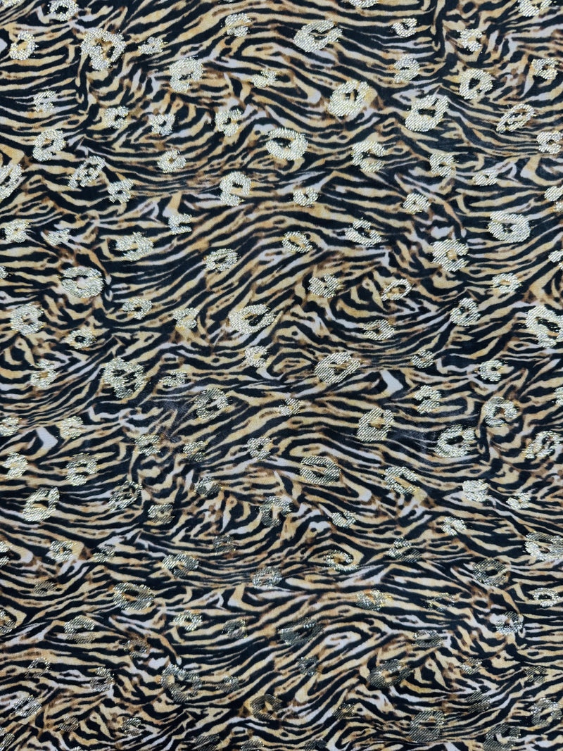 Georgette Animal Print