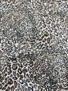 Georgette Leopard Print