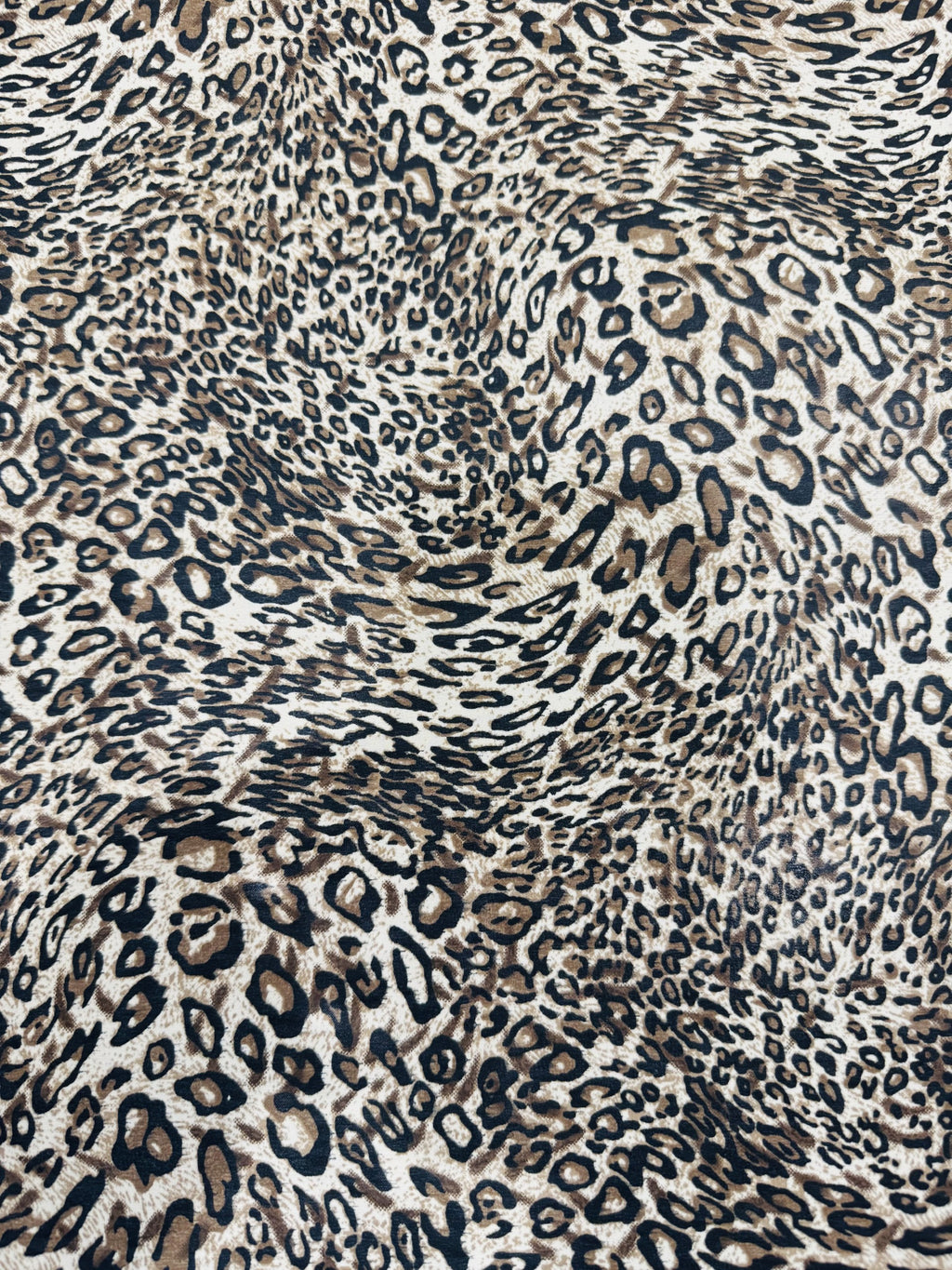 Georgette Leopard Print