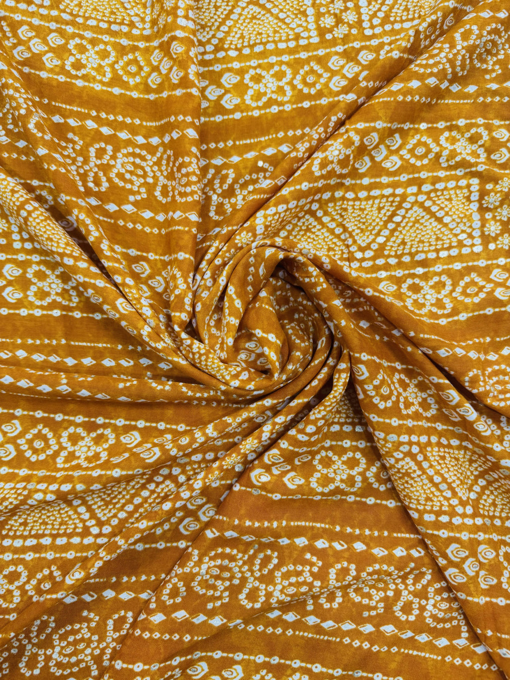Rayon Mustard Bandini