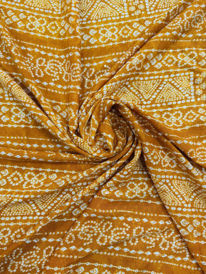 Rayon Mustard Bandini