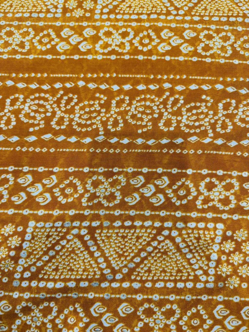 Rayon Mustard Bandini