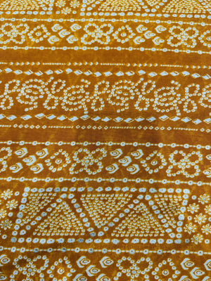 Rayon Mustard Bandini