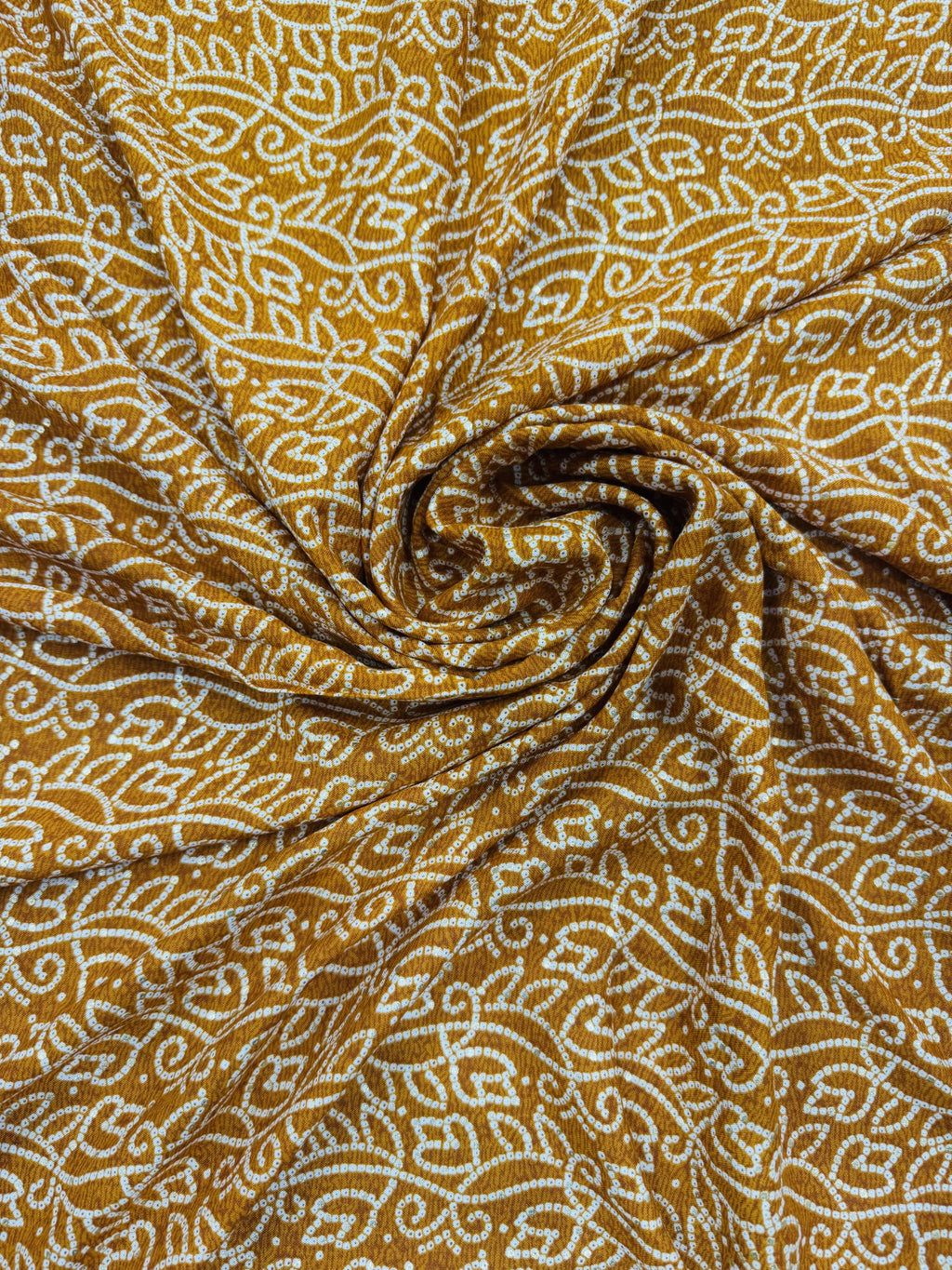 Rayon Mustard Bandini