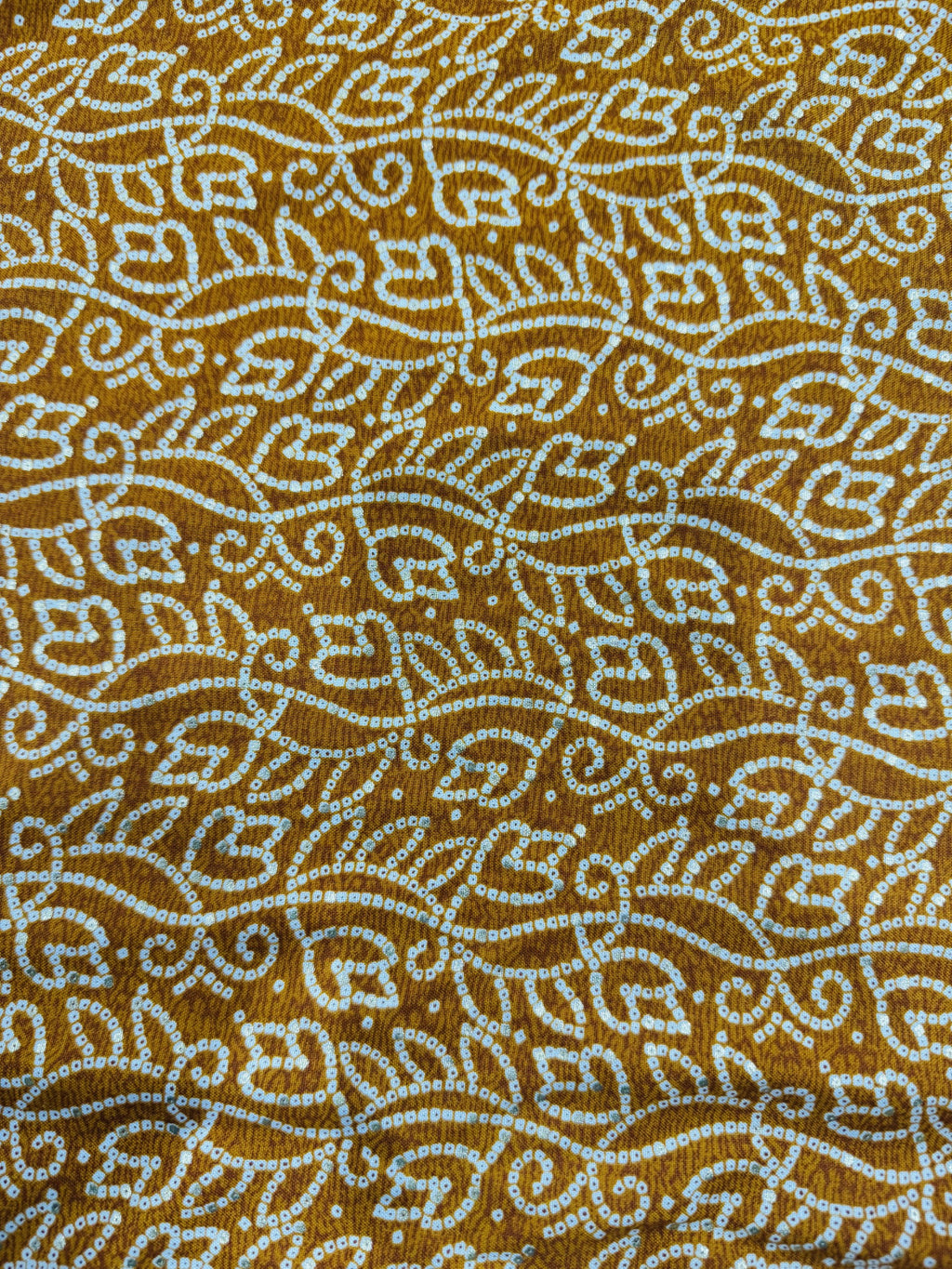 Rayon Mustard Bandini