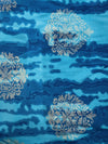 Rayon Blue Tie-dye HL