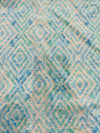 Rayon Turquoise Foil Print