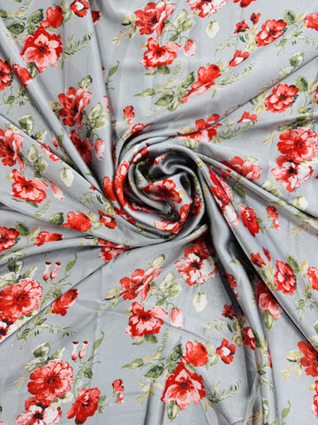 Satin Designer Print