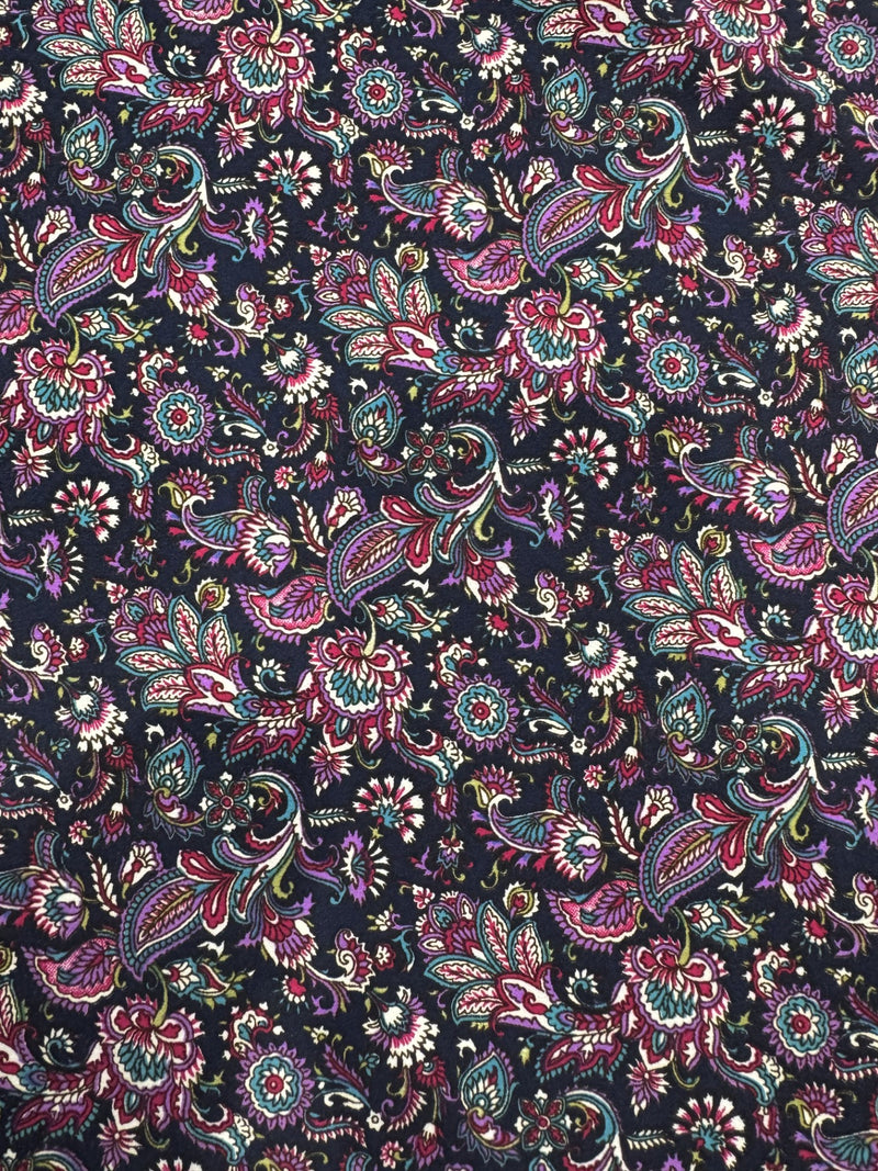 Printed Navy