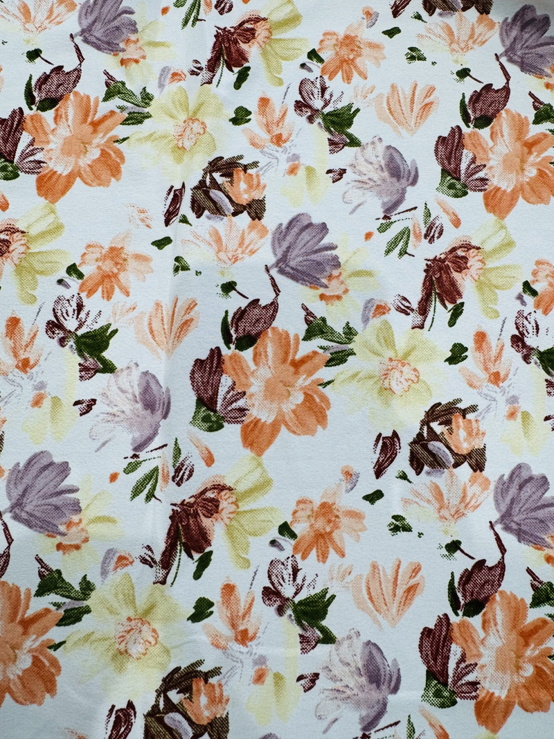 Printed Peach/Floral