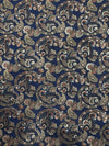 Printed Navy Paisley Foil
