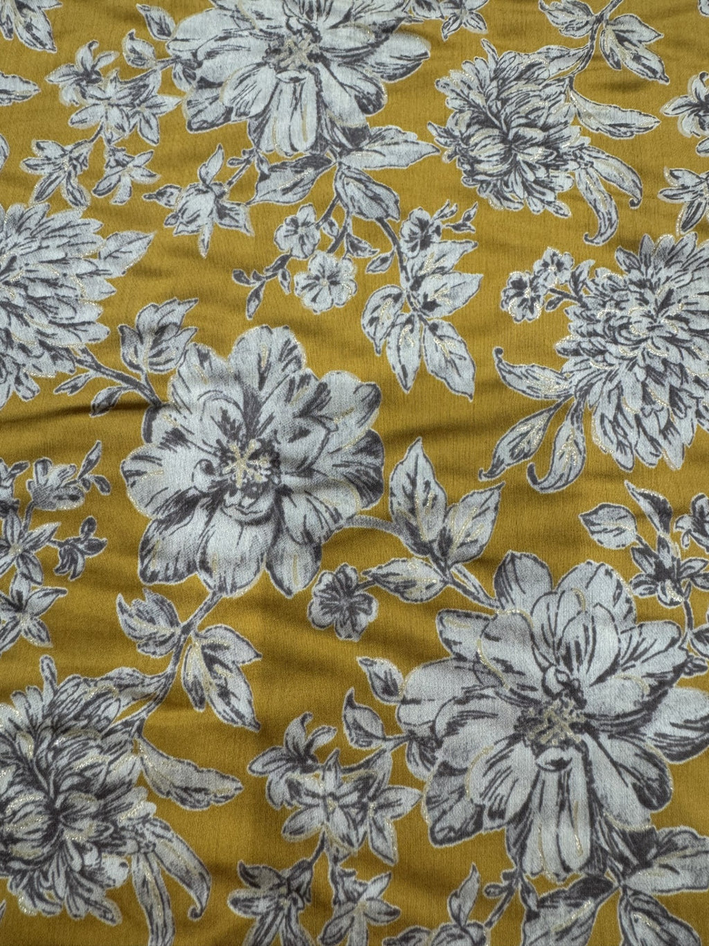 Foil Erie Silk Mustard