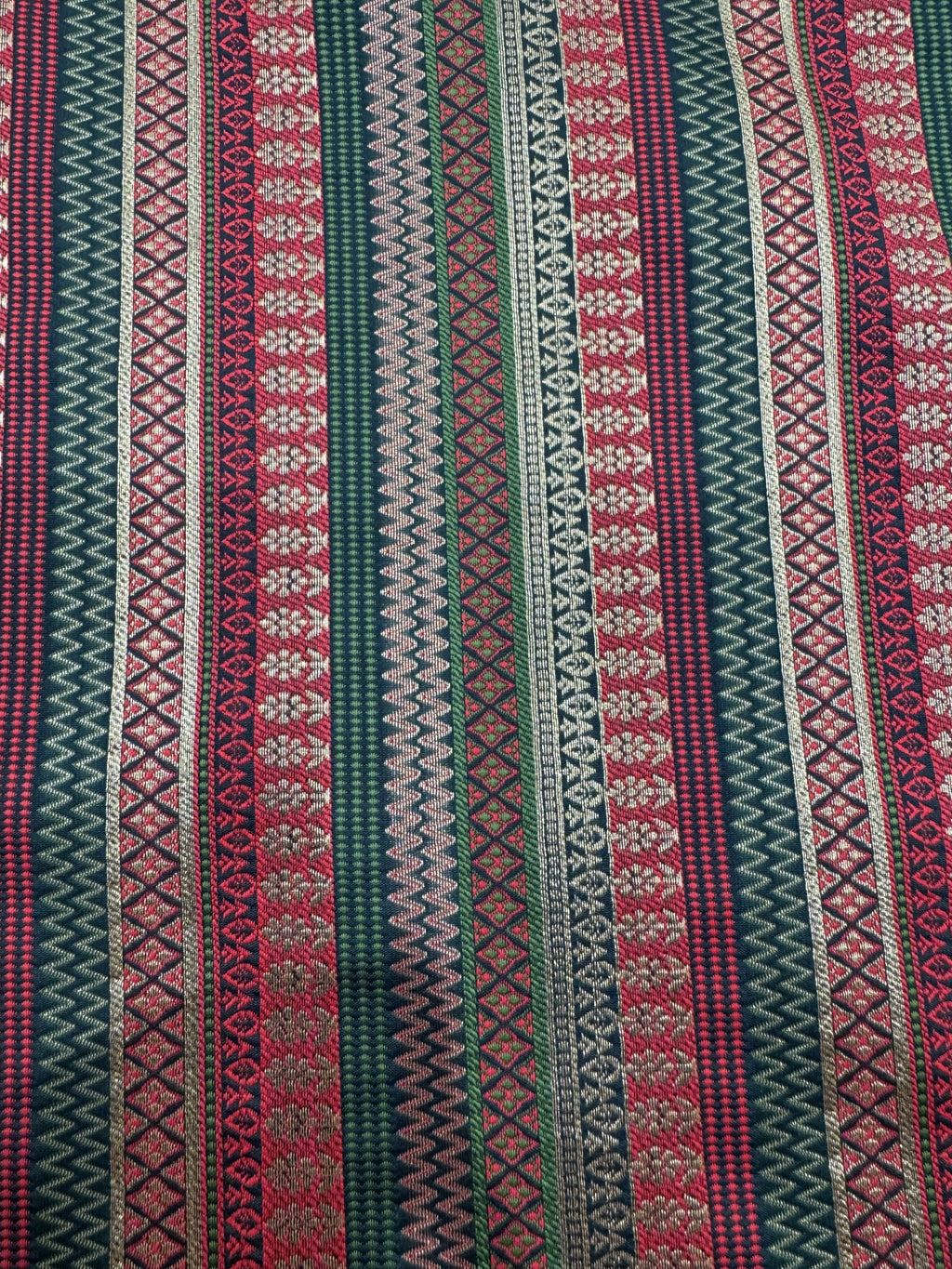 Brocade Red/Green