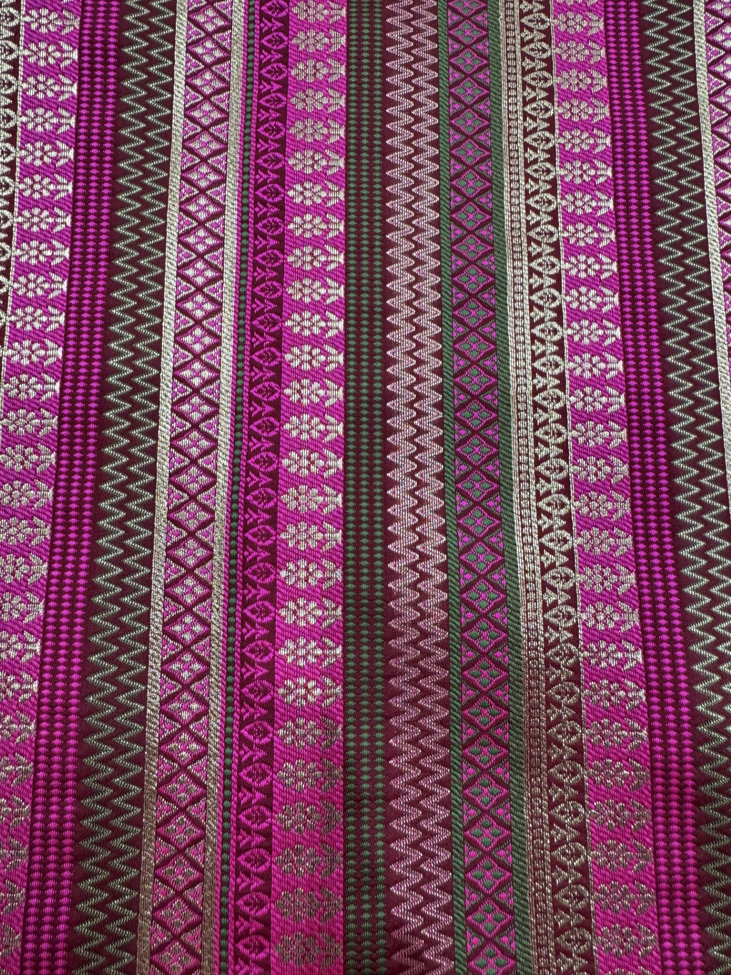 Brocade Fuchsia/Burgundy