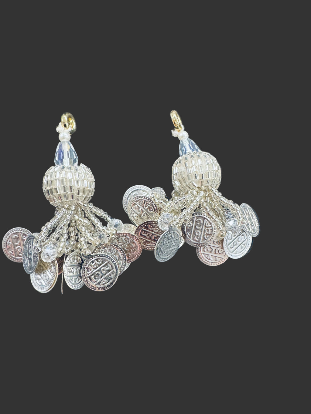 Tassels Silver/Coins