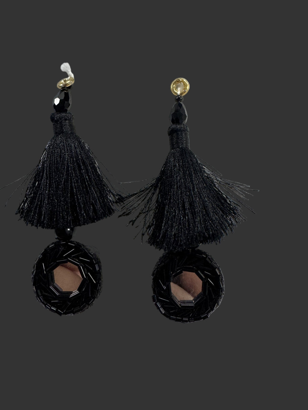 Tassels Black/Mirror