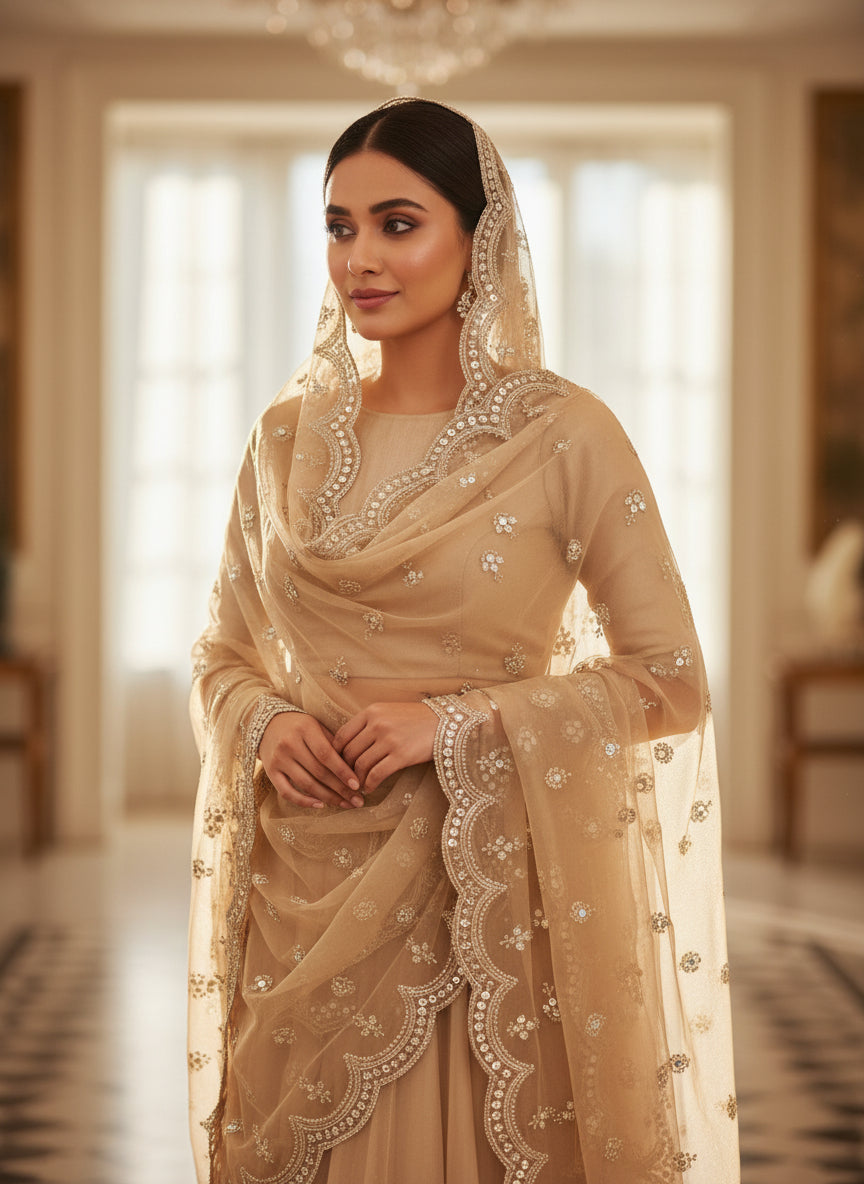 Dupatta Gold