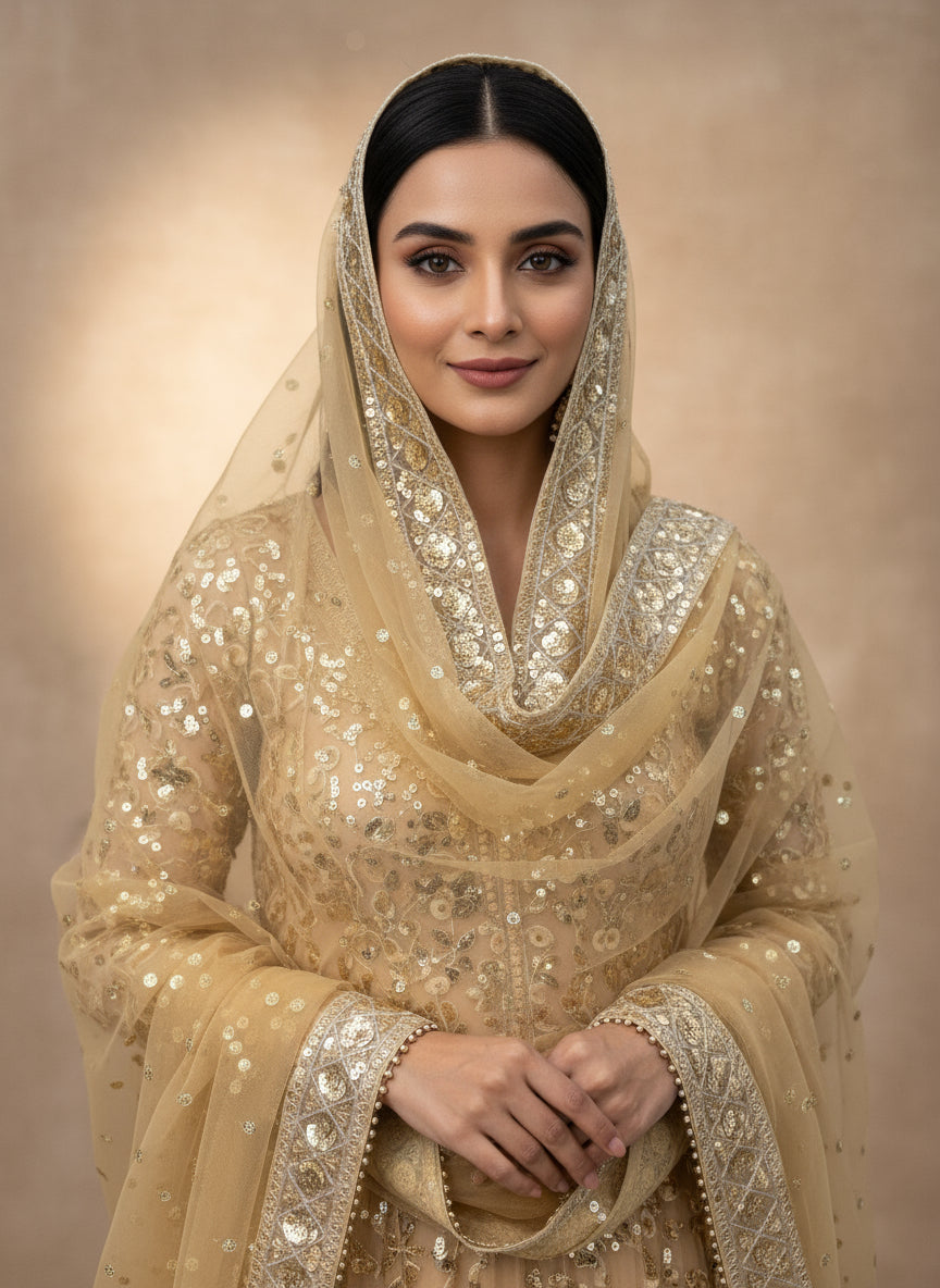 Dupatta Gold