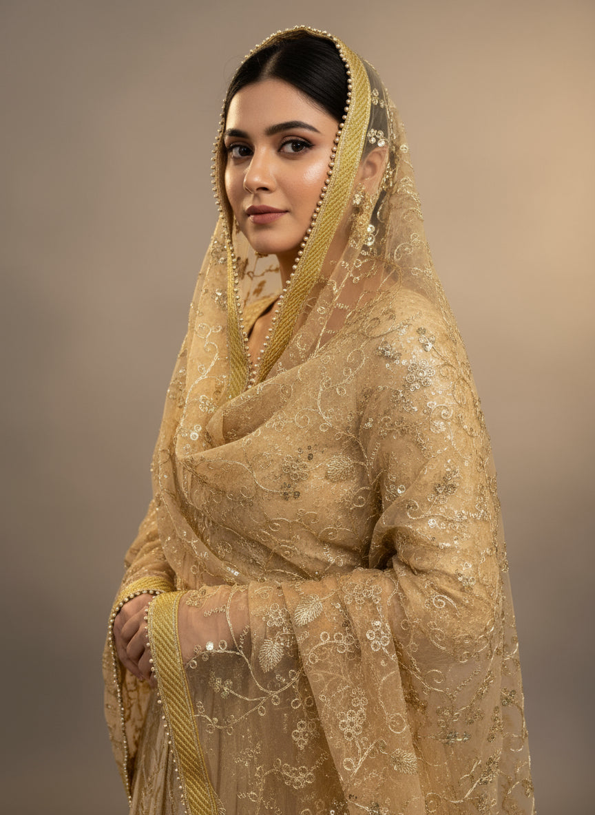 Dupatta Gold
