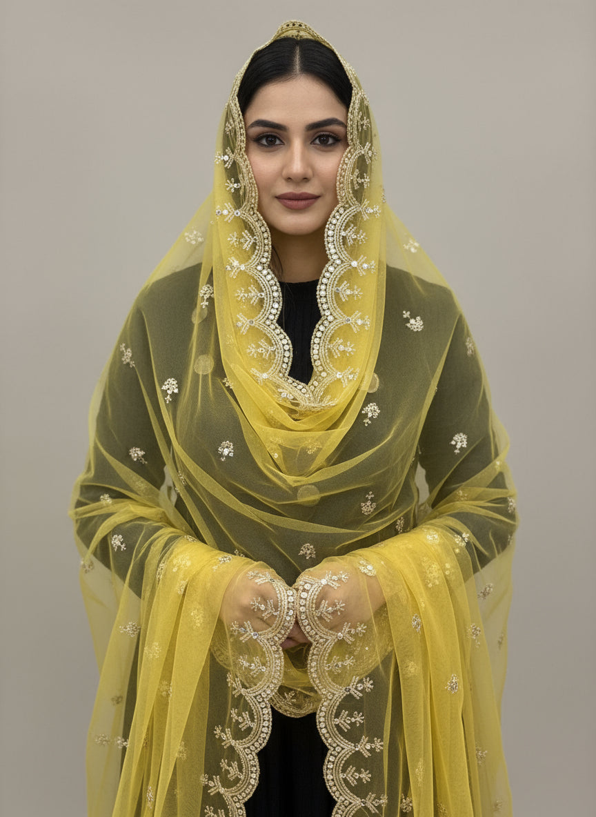 Dupatta Mustard
