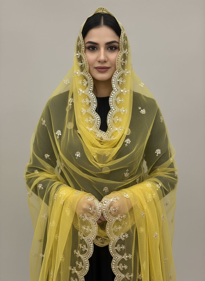 Dupatta Mustard