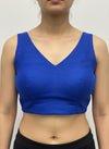 Royal Blue Blouse