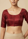 Maroon Blouse