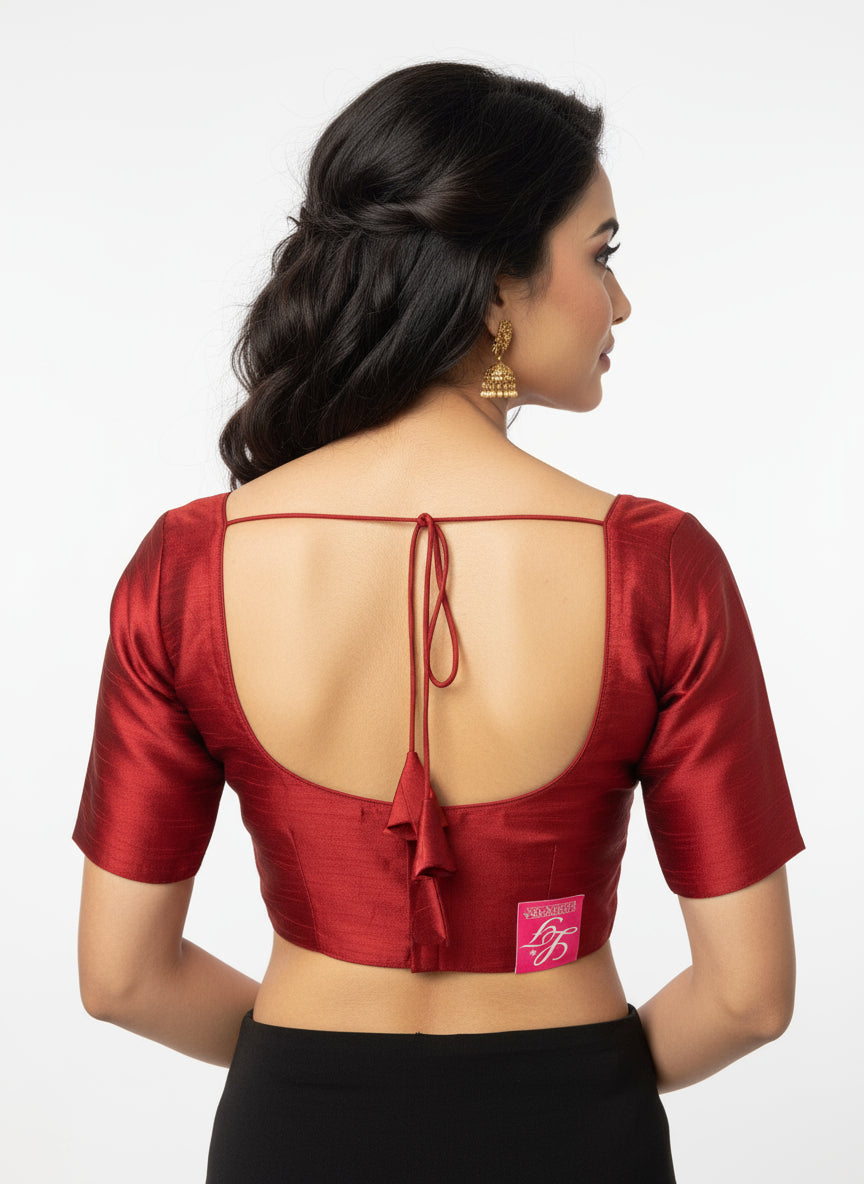 Maroon Blouse