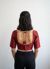 Maroon Blouse