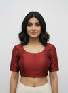 Maroon Blouse
