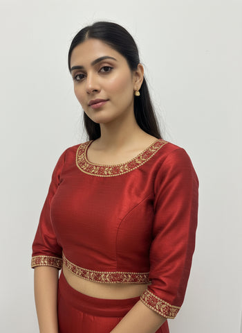 Emerald Green Blouse