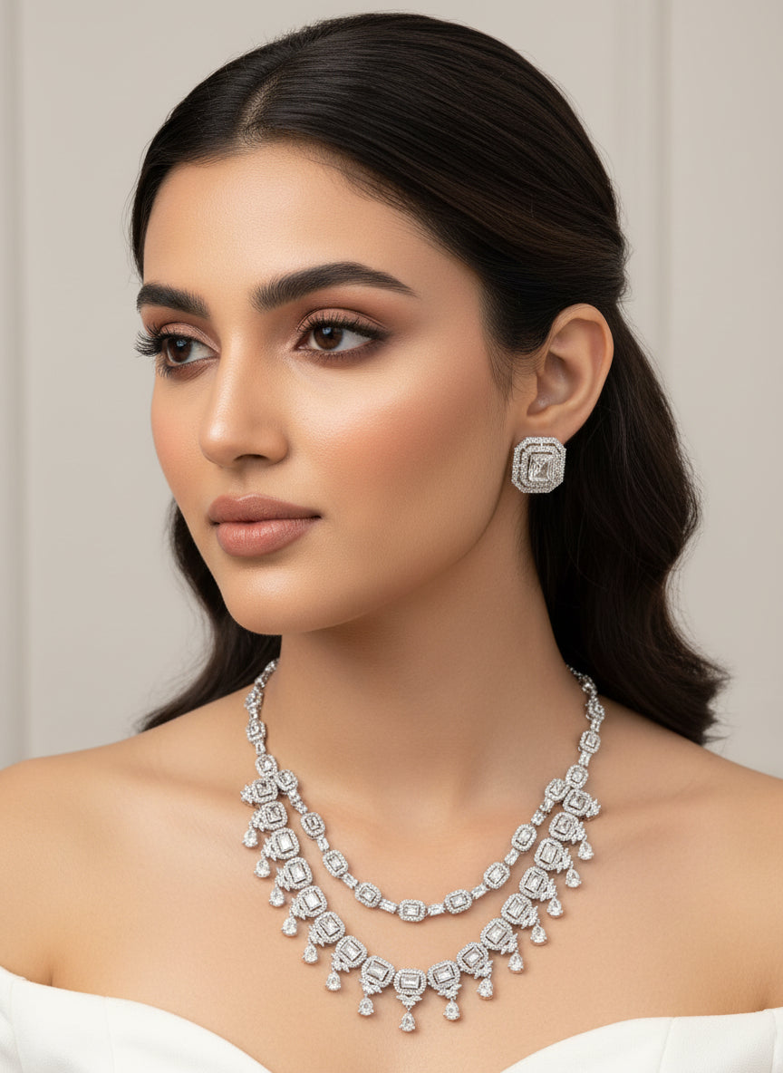 Silver A.D Set with Tops