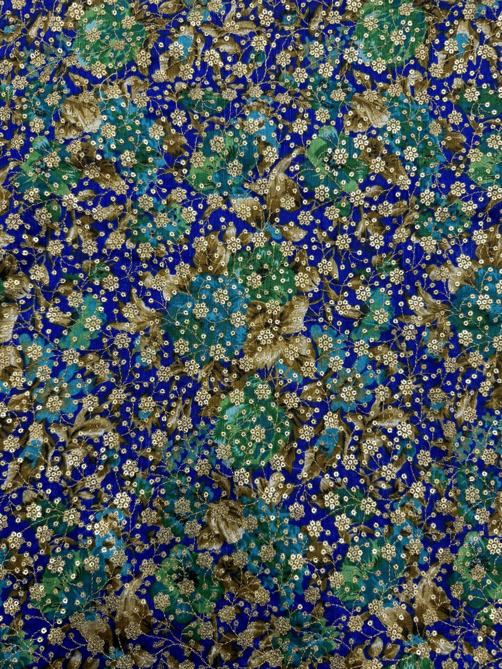 Royal/Turquoise Embroidery