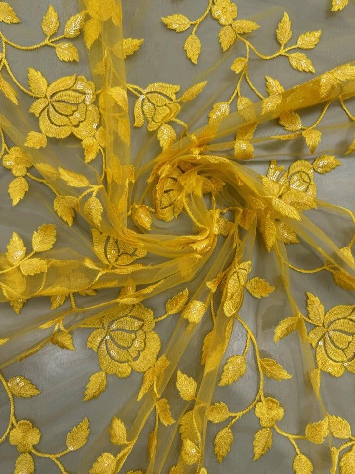 Yellow Embroidery