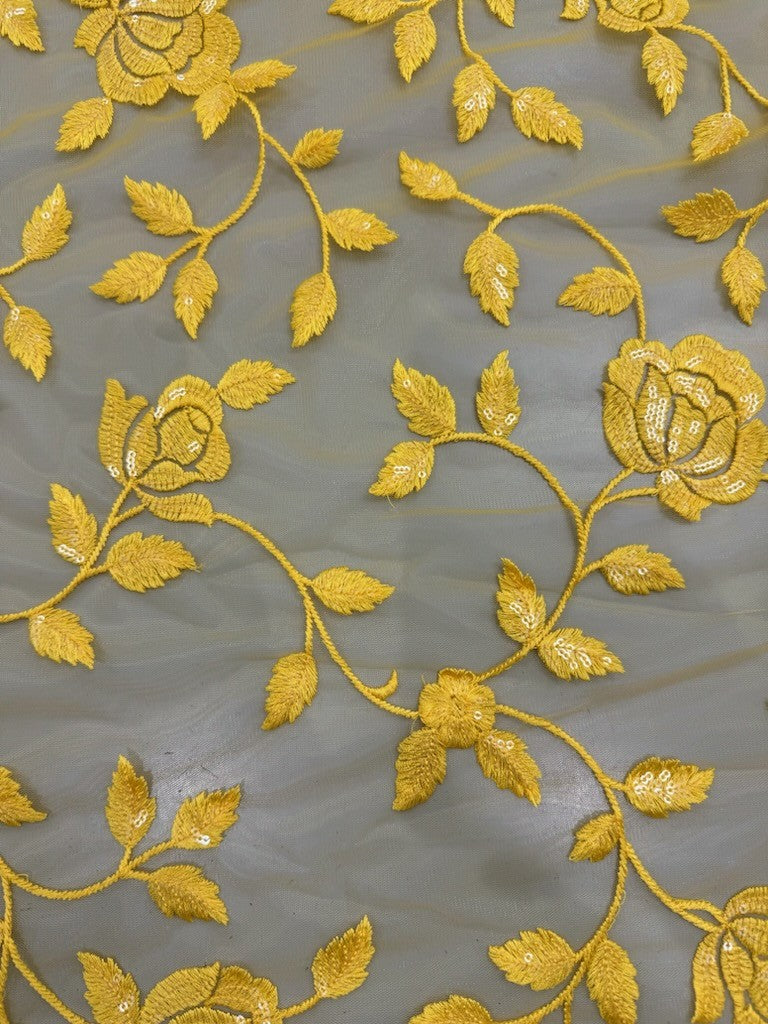 Yellow Embroidery