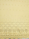 Fawn Eyelet Border