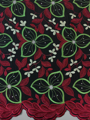 Swiss Voile Cutwork