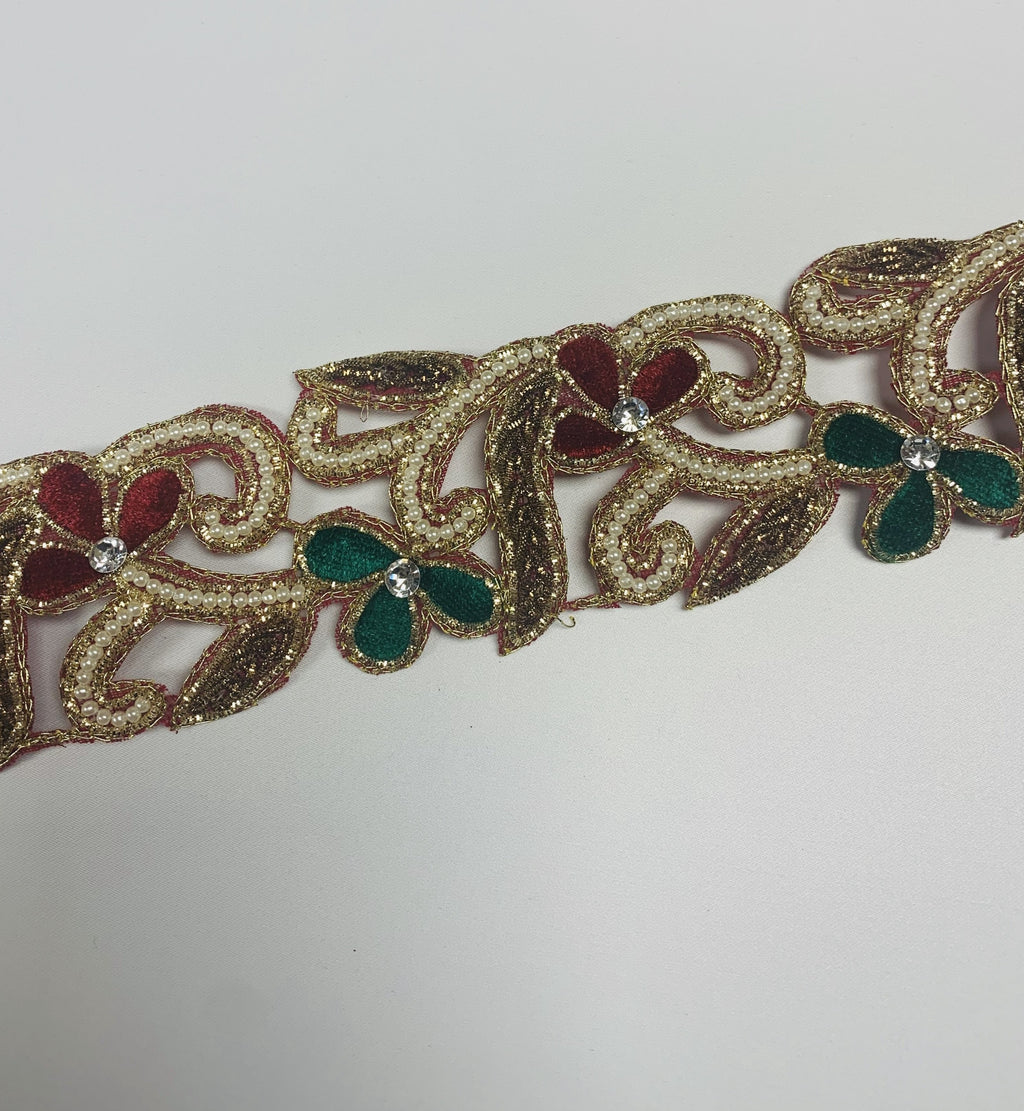 Red/Green Cutwork #1111