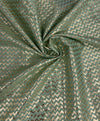 Brocade Mint Zigzag