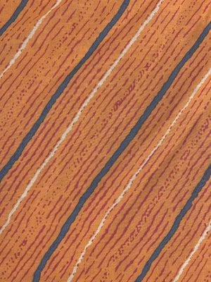 Cotton Orange/Lines