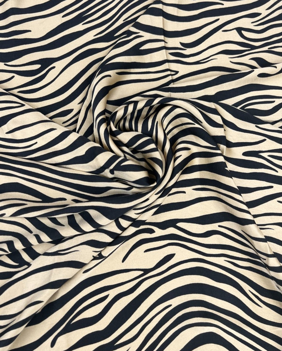 Satin Fawn/Black Zebra