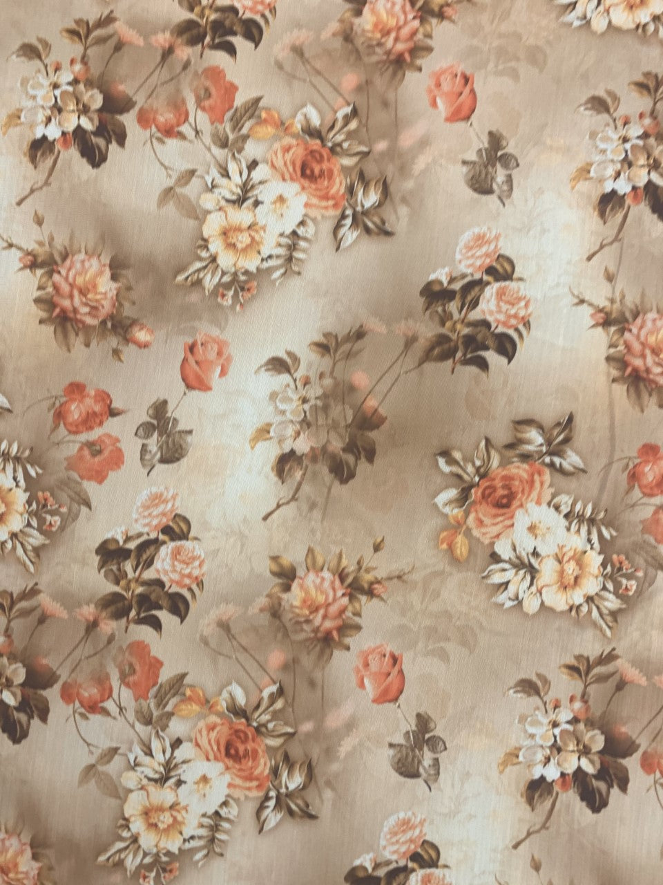 Muslin Floral Digital Print #101