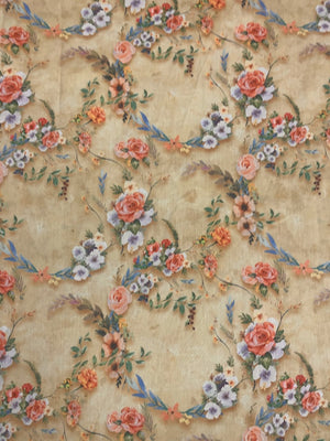 Muslin Floral Digital Print #102