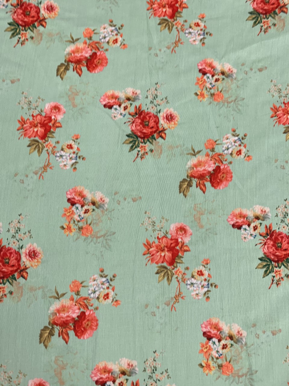 Muslin Floral Digital Print #105